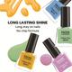 Faces Canada Ultime Pro Splash Mini Nail Enamel, Linty + Viola + Frozen + Sunny Side Up, 20ml 4's - Nail Polish