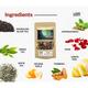 Love Earth Glowing Skin And Healthy Hair Green Tea With Green Tea & Aswagandha 30 gm - Hair & Skin