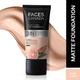Faces Canada All Day Hydra Matte Foundation 3-In-1 Foundation + Moisturizer + SPF 30 24 Hr Aloe Hydration & Vitamin C 10Hr Long Wear Rose Ivory 011 25ml - Foundation