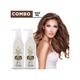 Kehairtherapy Advance Hair Care Detox & Refresh Shampoo & Conditioner (Pack of 2 ) 500 ml - Straight Hair