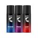 Beardo Power, Lust and Pride Body Spray Long Lasting Deo Deodorant Deodorant Spray - For Men 150 ml 3's - Men Deodorants/Roll-Ons