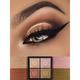 Miss Rose 4 Color Glitter Eyeshadow Palette 7001 - 124Z 02 20 gm - Face Palettes