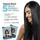 BBlunt Natural Black Salon Secret 5 Minute Shampoo Hair Colour Nourished & Shiny Hair 100% Grey Coverage 20ml each 5's - Shampoos