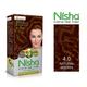 Nisha Creme Hair Color - 4.0 Natural Brown 60 gm - Crème