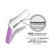 Summer By Zlade Sensation II Twin-Blade Hair Removal Razor For Women 5's - Shaving & Hair Removal