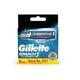 Gillette Mach3 Turbo 3-Bladed Cartridges With Comfort Gel Bar 8's - Razors & Cartridges