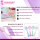 Majestique Pore Cleaning Facial Brush Combo, Remove Blackheads and Massage Skin Cleansing - Multicolor 2's - Massagers