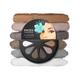 Faces Canada 6 In 1 Eyeshadow Palette Olive Butter & Macadamia Oil - Smokey Diva 03, 6gm - Eye Shadow Palettes