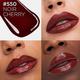 Loreal Paris Infallible Laque Resistance Lacquer-Like Shine, 16H Longwear, 550 Noir Cherry 4 ml - Liquid Lipsticks