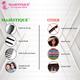 Majestique Compact Styling Comb Detangler Comb, For Curly Hair, Long Hair, Wet Hair Comb For Detangling Comb 1's - Multi-Stylers