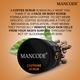 MANCODE Caffeine Scrub 100 gm - Scrubs & Exfoliants