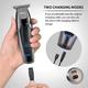 VGR V-070 Trimmer 120 min Runtime 5 Length Settings (Black) 1's - Trimmers