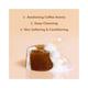 mCaffeine Coffee Shower Jelly Soap Free Bathing Bar with Hyaluronic Acid 100 gm - Soaps
