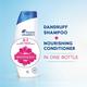 Head & Shoulders 2-in-1 Anti-Dandruff Shampoo + Conditioner - Smooth & Silky 340 ml - Dry Shampoos & Conditioners