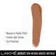 Lakme Absolute Skin Natural Mousse Mattreal Foundation Rick Walnut 25 Gm - Foundation