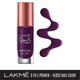 Lakme 9To5 Primer + Gloss Nail Colour Purple Haze 6 Ml - Nail Polish