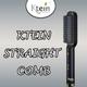 Ktein Hair Straightener Brush Effortless Styling, Fast Heating, Anti-Scald 300 gm - Hair Brushes