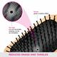 Vega Wooden Paddle Brush (E2 - Pbs) - Hair Brushes