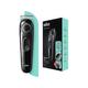 Braun Beard Trimmer 3, BT3321 for Men from Gillette, Hair Clipper, Lifetime Sharp Blades, 20 Length Settings Black and Vibrant Green 310 gm - Grooming Kits