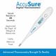 Accusure Digital Thermometer (MT - 1027A) - Thermometer & Oximeter