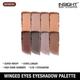 Insight Cosmetics Winged Eyes Eyeshadow Palette - Asthetic 19 gm - Eye Shadow Palettes