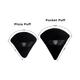 PAC Pocket Puff Black Medium Multi Applicator 1's - Sponges & Applicators