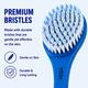 Vega Long Handle Bristle Bath Brush For Men & Women, Body Scrubber Brush For Removing Dead Skin (Ba-1/7) - Loofahs & Sponges