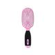 NuWay 4HAIR U.S. Patented Detangler Hair Brush for Men & Women - Rose Pink - Detangling DoubleC 1s 1's - Hair Brushes