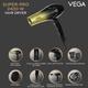Vega Super Pro 2400w Professional Hair Dryer with Cool Shot (VHDP-04) Black 1's - Hair Dryers