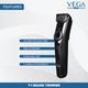 VEGA Men T1 Beard Trimmer For Men With 40 Mins Run Time, Usb Charging & 23 Length Settings (VHTH-18 Black) 1 gm - Trimmers