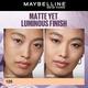 Maybelline New york Super Stay Lumi-Matte Liquid Foundation 30H Longwear Yet Light-As-Air, 125 35 ml - Foundation