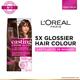 L'Oreal Paris Casting Creme Gloss Conditioning Color No Ammonia Shine Masque with Royal Jelly 500 Medium Brown 87.5gm+72ml 1's - Crème