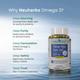 Neuherbs Deep Sea Fish Oil 2500 mg Softgel - Lemon 30's - Omega Fish Oil Fatty Acids