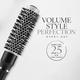 Vega Professional Ceramix Shine Blow Dry Round Hair Brush 25Mm (Vpphb-01) - Hair Brushes