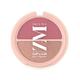 Zayn & Myza Glint & Soft Glam Blush + Highlighter Duo 8 gm - Blush Brush