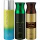 Ajmal 1 Distraction For Men & Women, 1 Ajmal Sacrifice II For Him For Men And 1 Wisal Dhahab For Men High Quality Deodorants Each Combo (Pack Of 3) 600 ml - Perfumes (Edt/Edp)