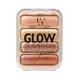 Half N Half Glow Baked Highlighter Powder, Sunset Aura 02 8 gm - Highlighters & Illuminators
