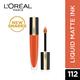 L'Oreal Paris Rouge Signature Matte Liquid Lipstick, 112 Achieve 7 ml - Lipsticks