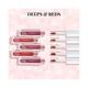 Just Herbs Ayurvedic Liquid Lipstick Kit Set of 5 with Long Lasting, Hydrating, Deeps Red 10ml - Liquid Lipsticks