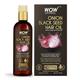 Wow Life Science Onion Black Seed Hair Oil with Comb 100 ml - Hair Oils