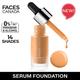 Faces Canada Ultime Pro Second Skin Foundation - Natural 02, 15ml - Concealer