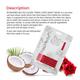 Riyo Herbs Bio Cellulose Three Layer Sheet Mask - Coconut & Rose 30 gm - Masks & Peels