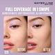 Maybelline New York Super Stay Flex Powder Foundation, 120, 30H Full Cover, Oil-Control 9 gm - Foundation