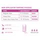 Sirona Now Periods Made Easy Non-Applicator Tampons - Regular Flow 1's - Tampons