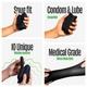 Bold Care Stroke of Genius Premium Vibrating Stroker for Men 1's - Massagers And Vibrators