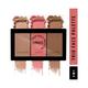 INSIGHT PROFESSIONAL TRIO FACE PALETTE (HIGHLIGHTER-BLUSHER-CONTOUR) 15 gm - Highlighters & Illuminators