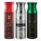Ajmal Sacredlove Silvershade Sacrifice II Deodorant Spray (Pack of 3) 200 ml - Perfumes (Edt/Edp)