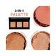 Lakme Absolute Facelife Palette Golden Hour 15 gm - Face Palettes