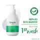 Simple Active Skin Barrier Care Replenishing Cream Cleanser 150 ml - Face Wash & Cleansers