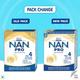 Nestle Nan Pro 4 (18 Months+) Powder 400 gm (Refill Pack) - Baby And Infant Supplements